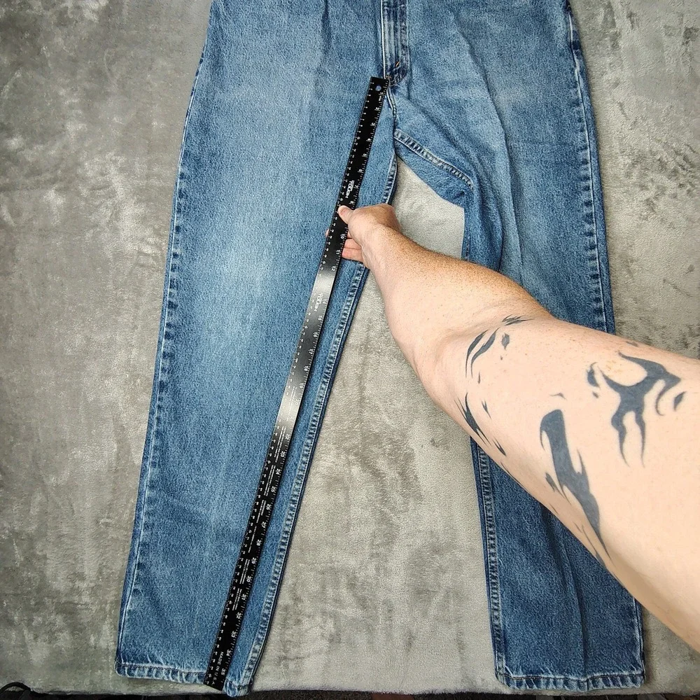 Vintage Levis Jeans Mens 36x35 Blue 545 Straight Loose Fit‎ Medium Wash Denim